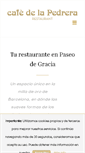 Mobile Screenshot of cafedelapedrera.com